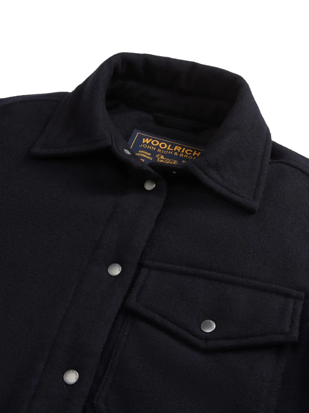 Woolrich Alaskan gewatteerd shirtjack Blauw