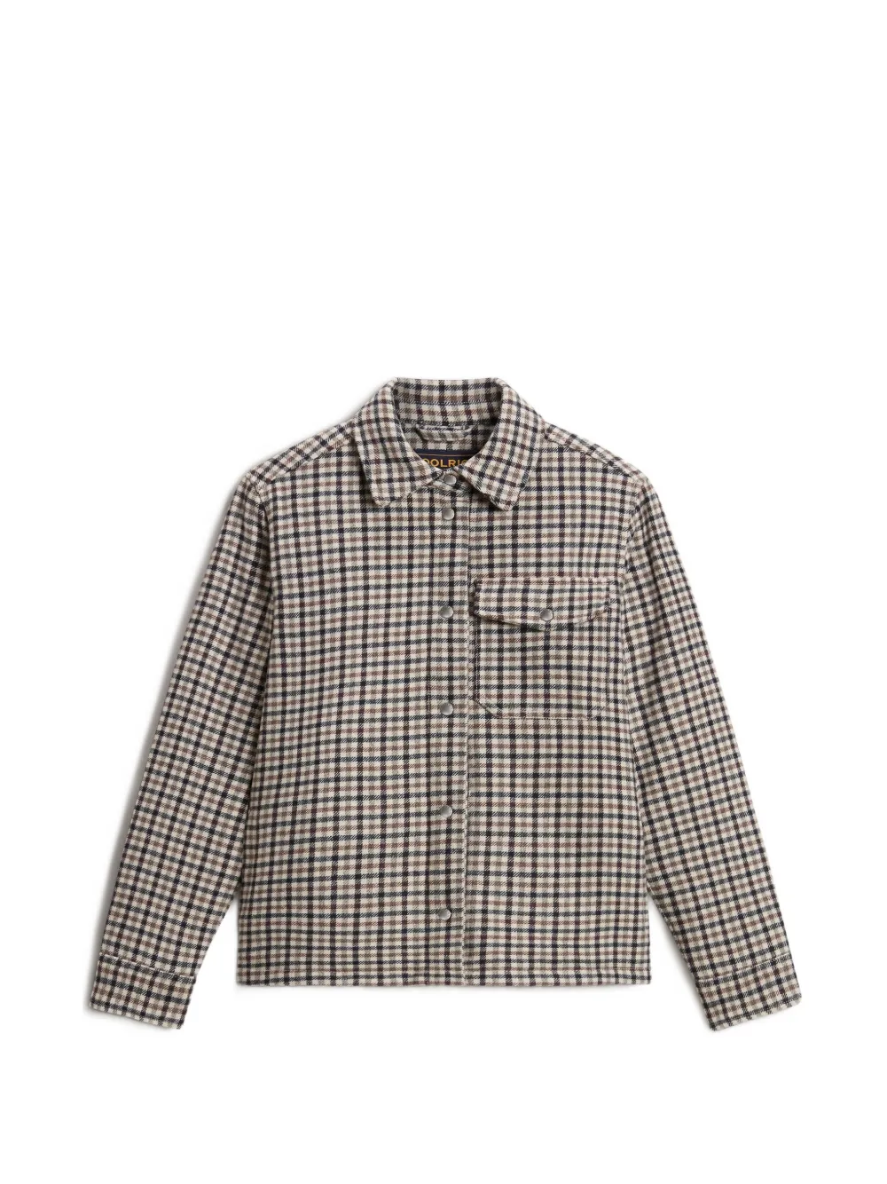 Woolrich Alaskan Jacke mit Karomuster - Nude