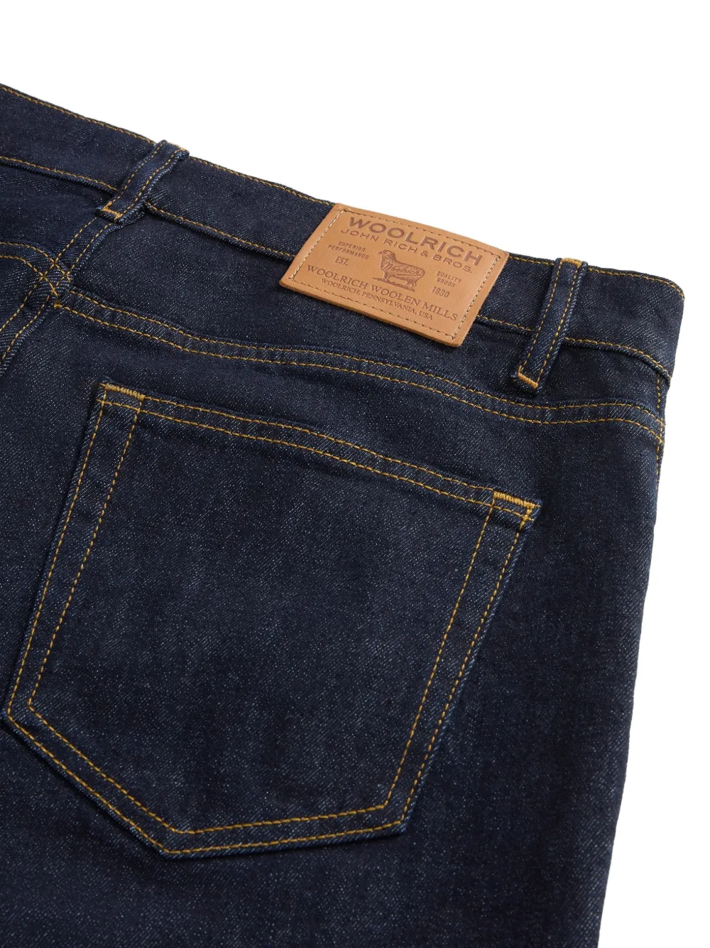 Woolrich five-pocket jeans Blauw