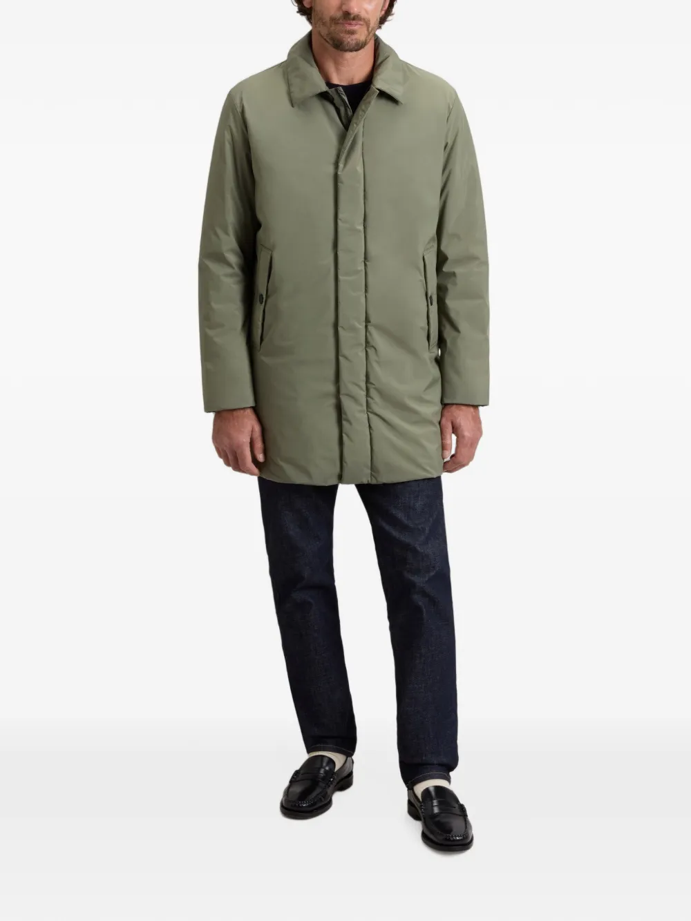 Woolrich Cloud Lamar gewatteerde parka Groen