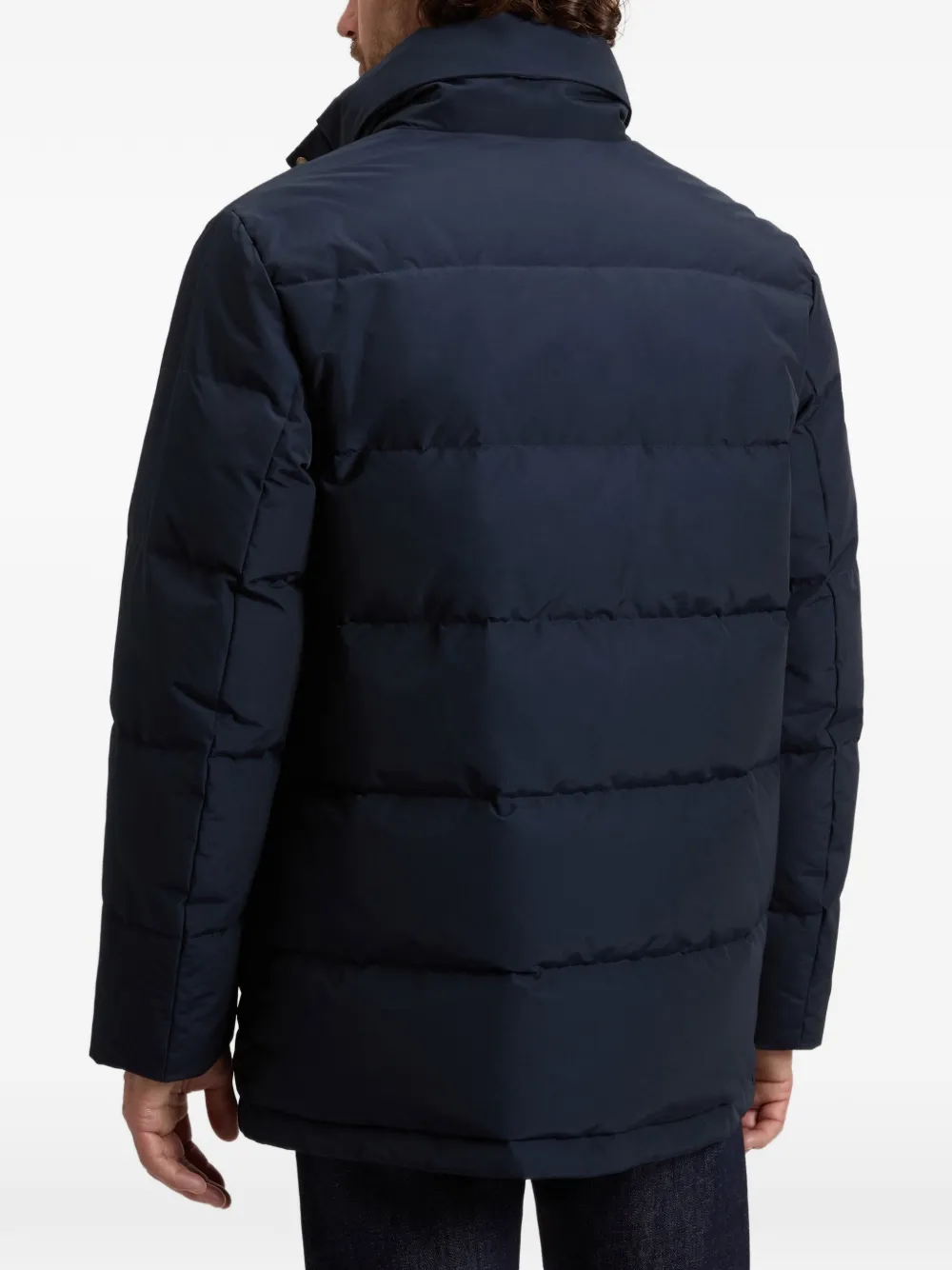 Woolrich Ramar Cloth donsjas Blauw