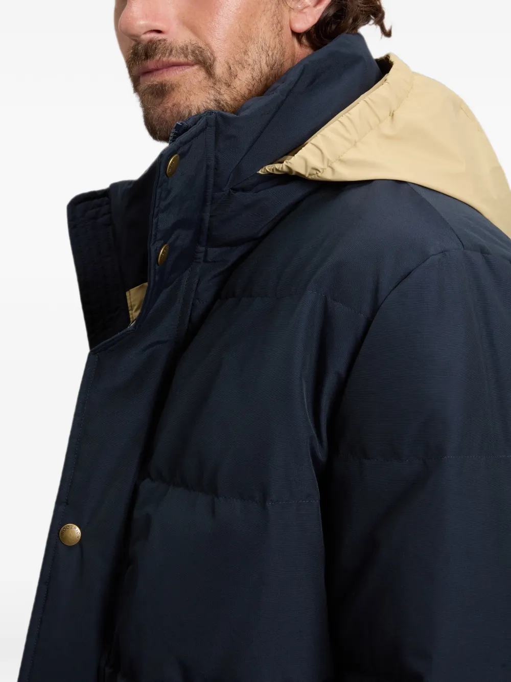 Woolrich Ramar Cloth donsjas Blauw