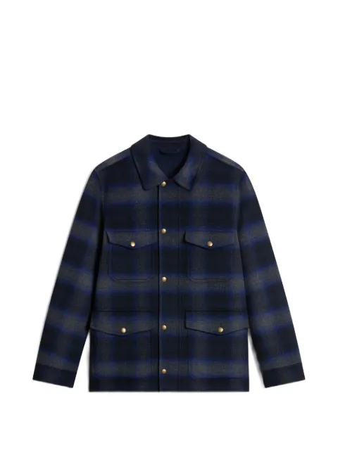 Woolrich checked shirt jacket