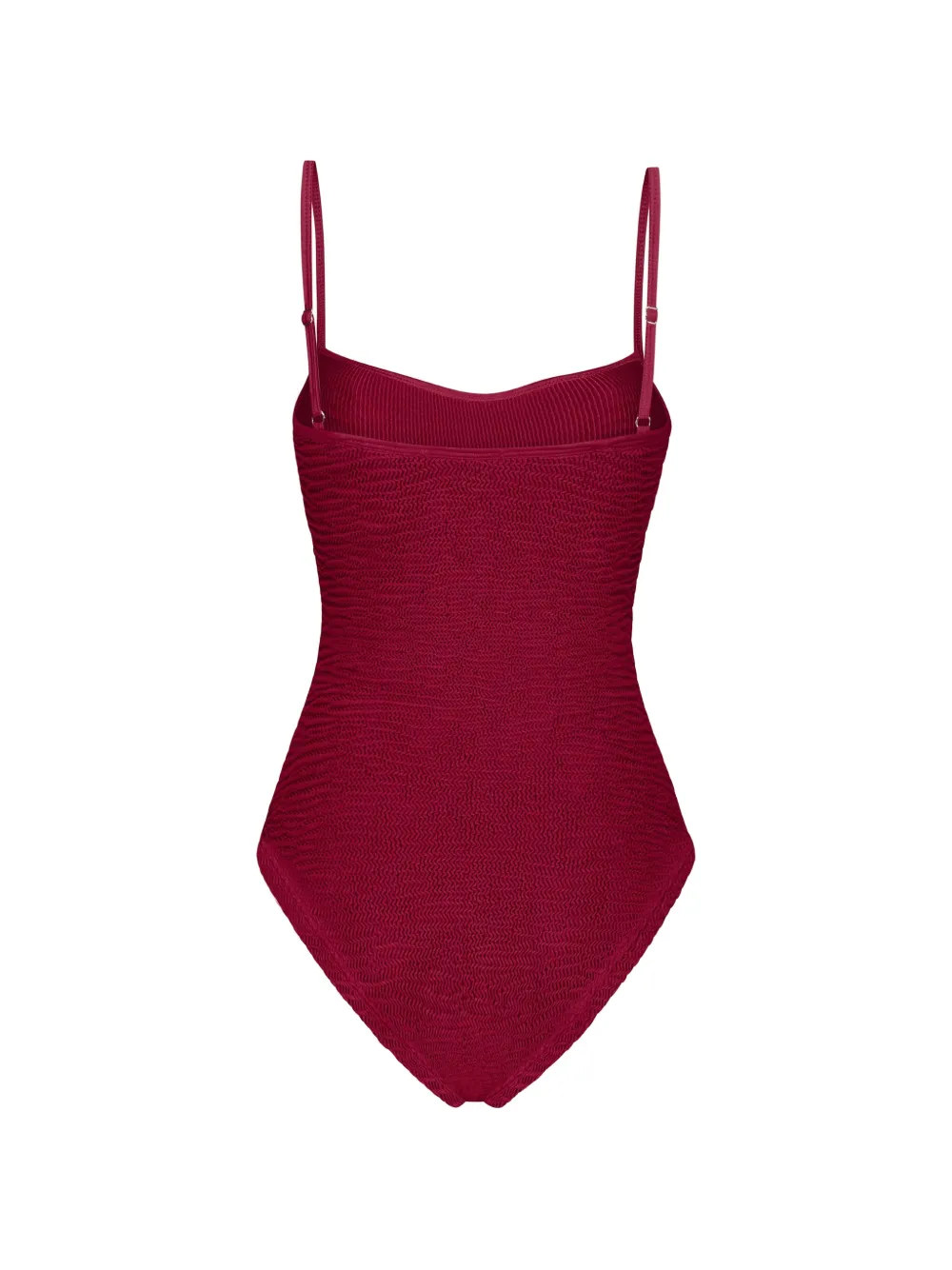 PARAMIDONNA Marisia gesmockt badpak Rood