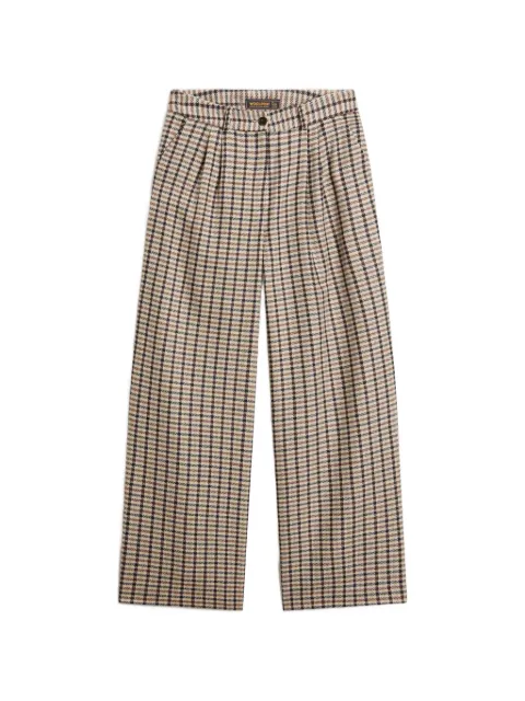 Woolrich check trousers