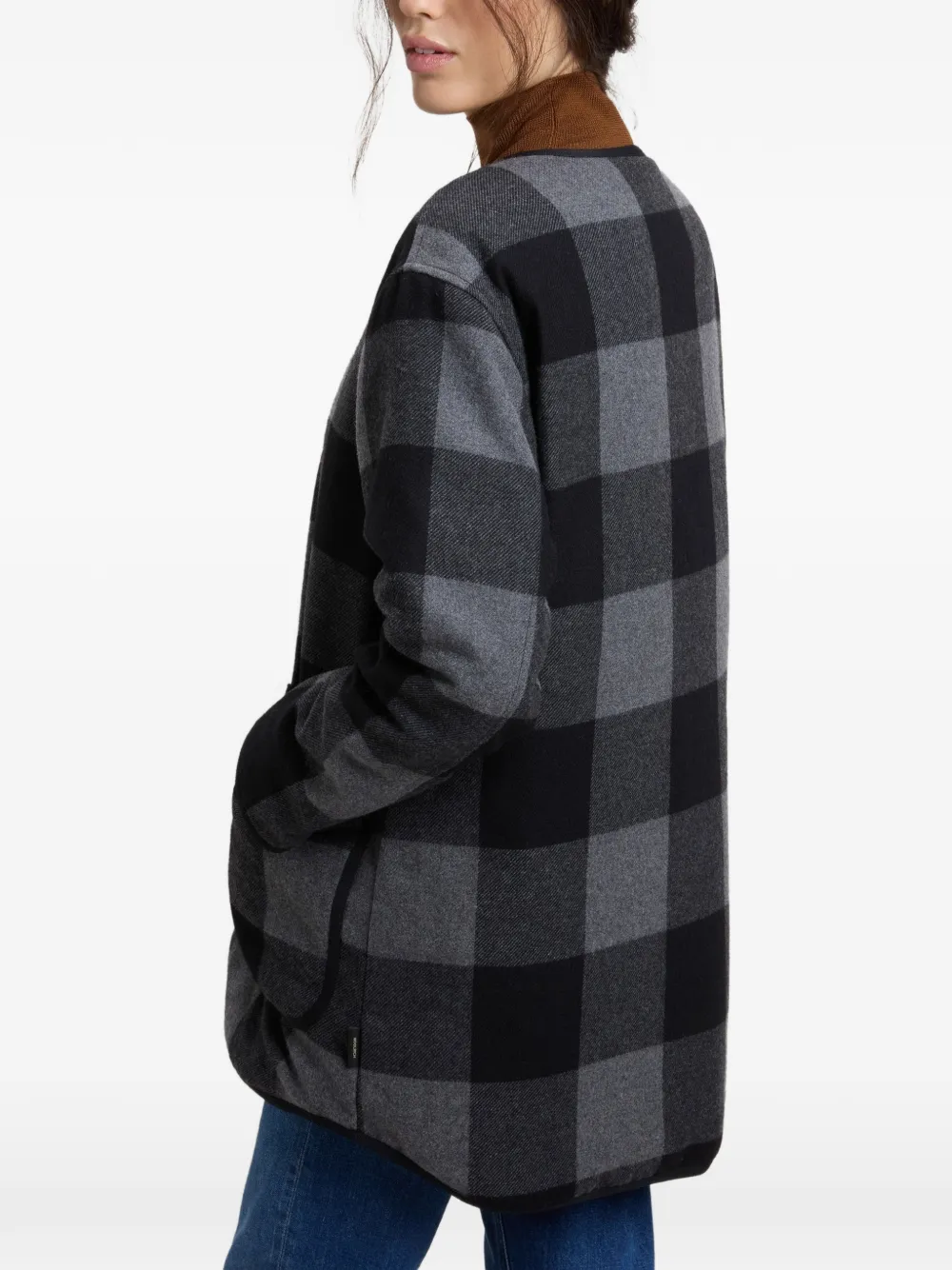 Woolrich Alaskan geruit jack Grijs