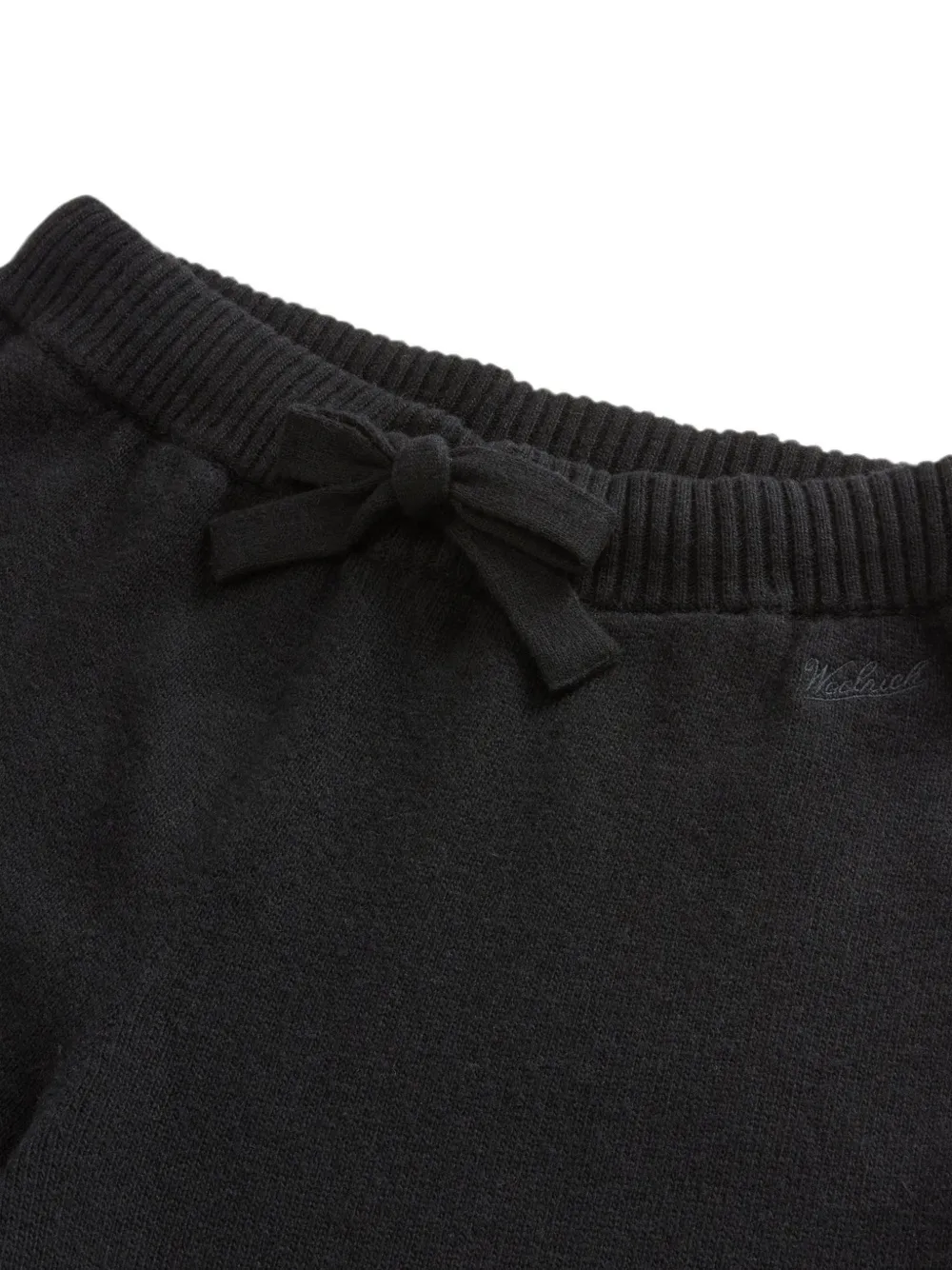 Woolrich Broek met trekkoord Zwart