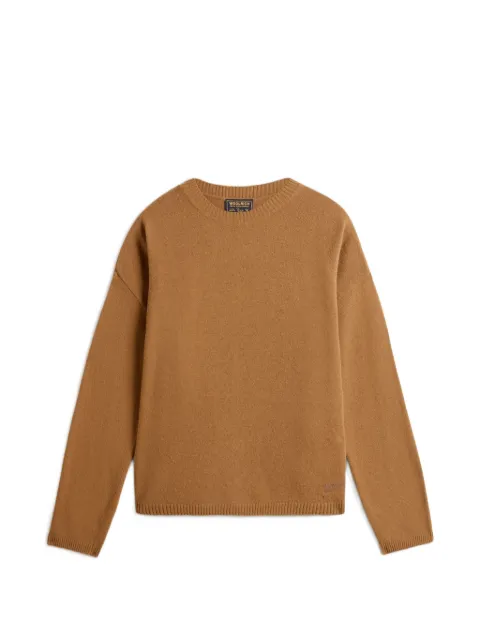 Woolrich suéter con hombros caídos y cuello redondo