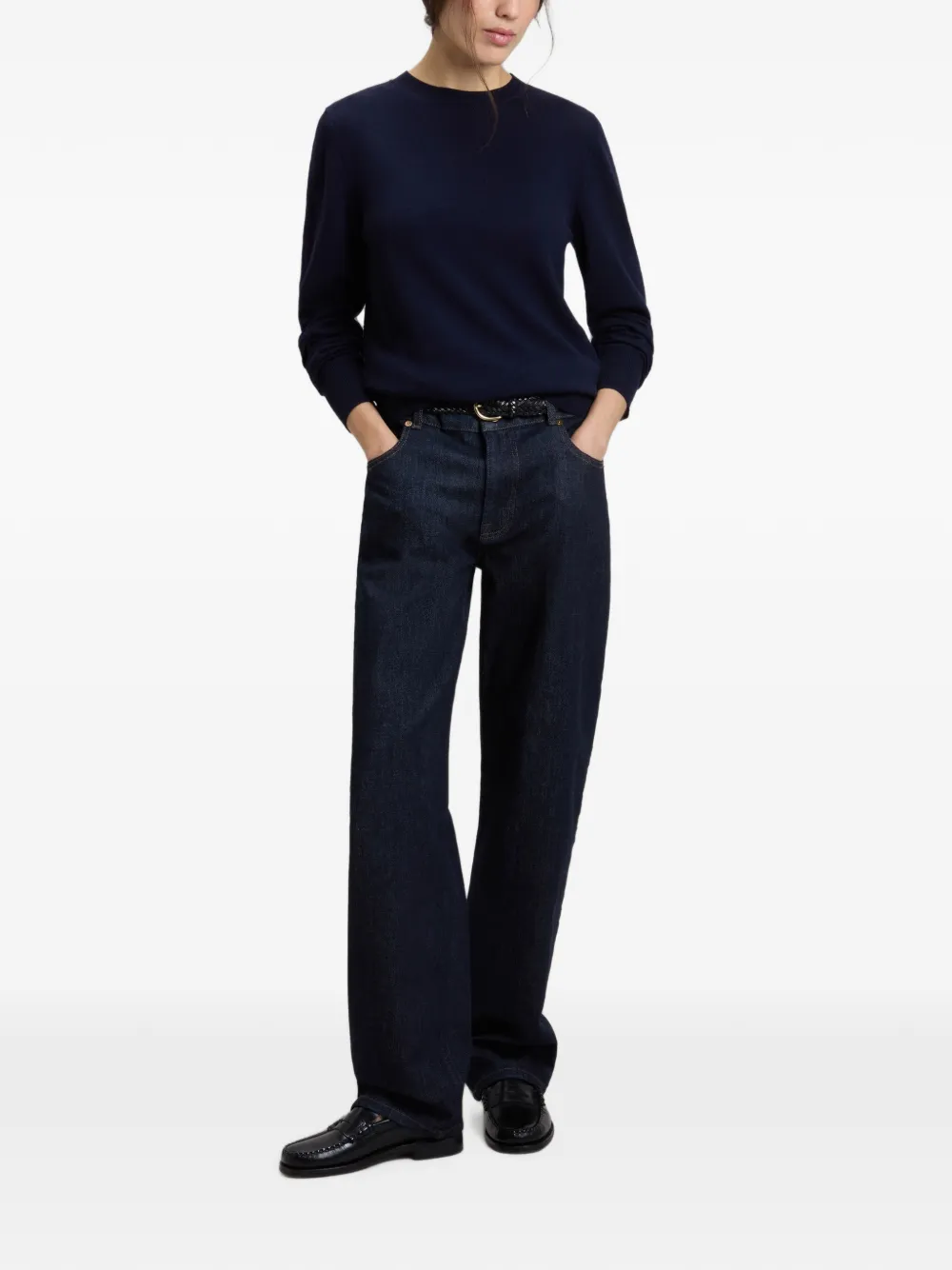 Woolrich crew-neck sweater Blauw