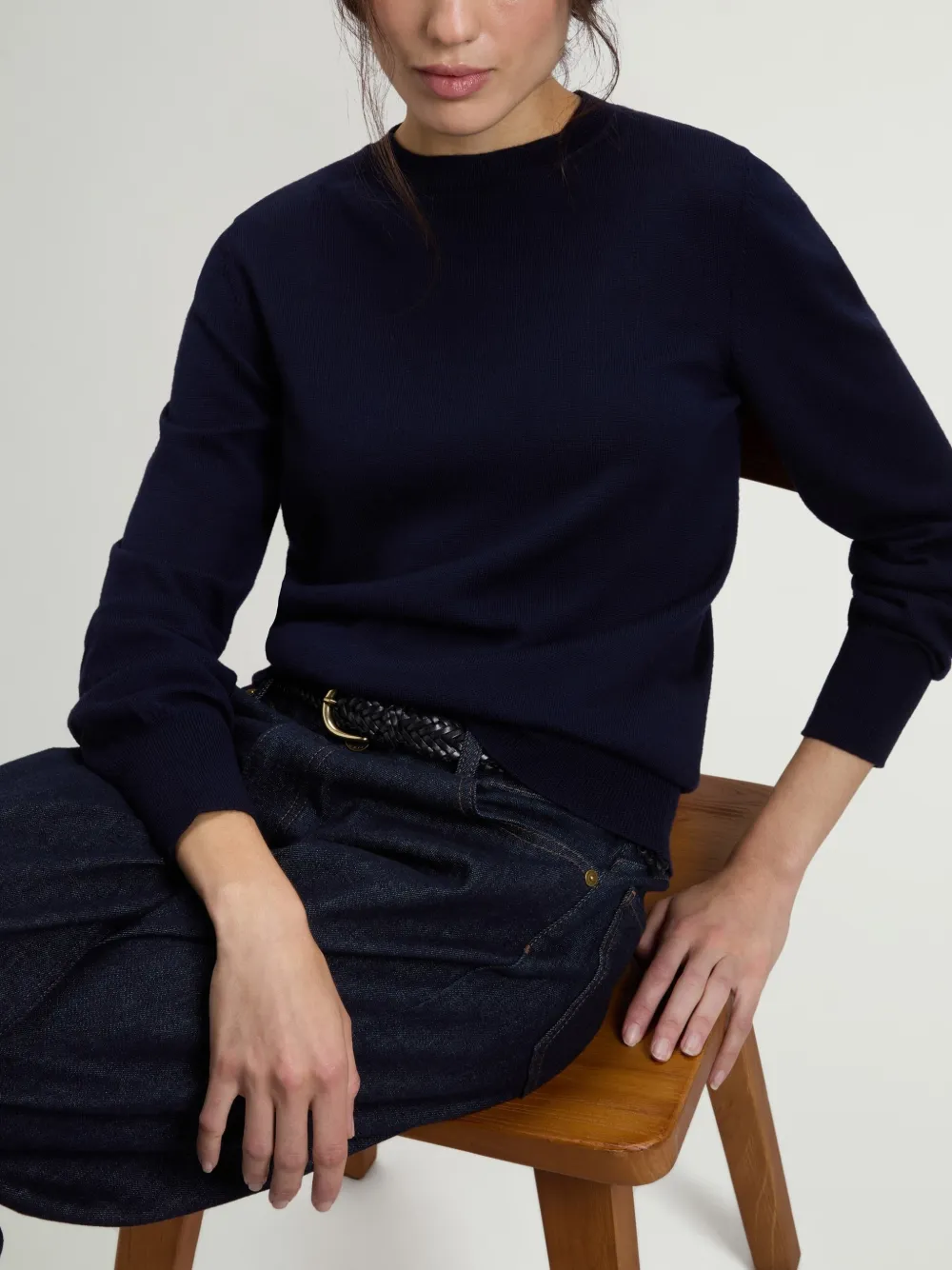 Woolrich crew-neck sweater Blauw