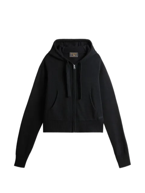 Woolrich zip-up knit hoodie
