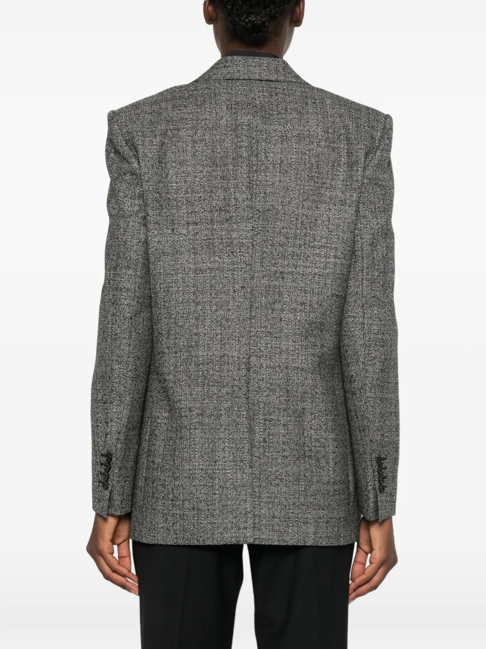 Dolce & Gabbana Blazer met enkele rij knopen Grijs