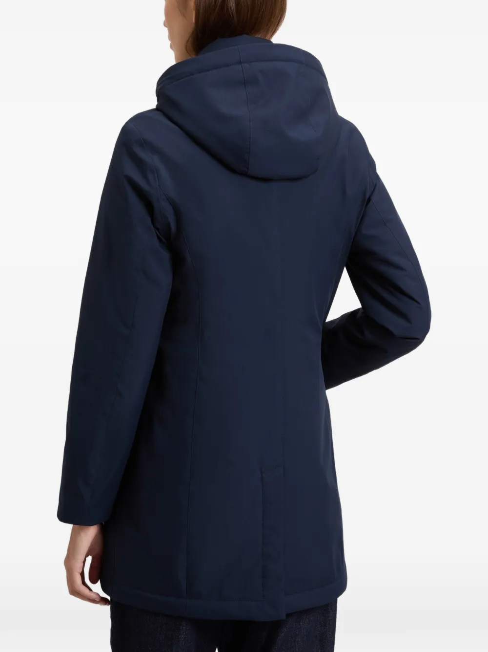 Woolrich Jack met capuchon Blauw