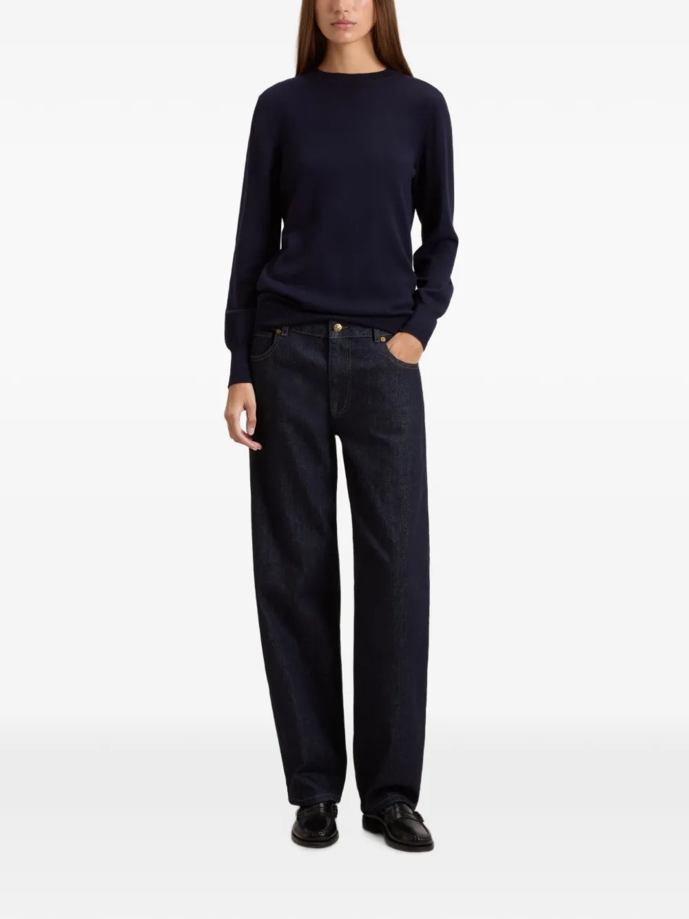 Woolrich Jeans met vijf zakken Blauw