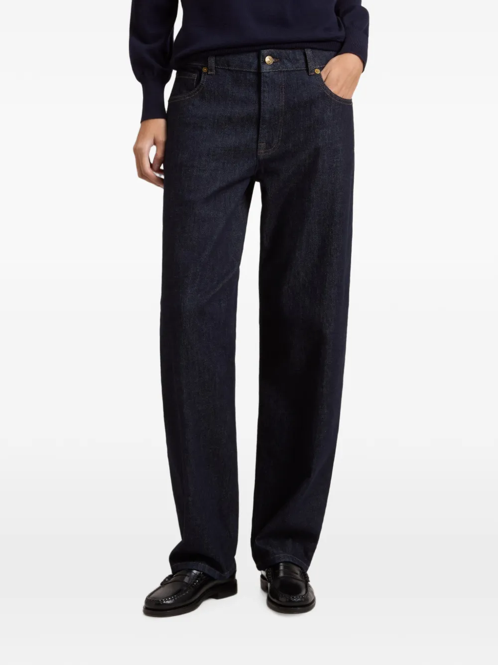 Woolrich Jeans met vijf zakken Blauw