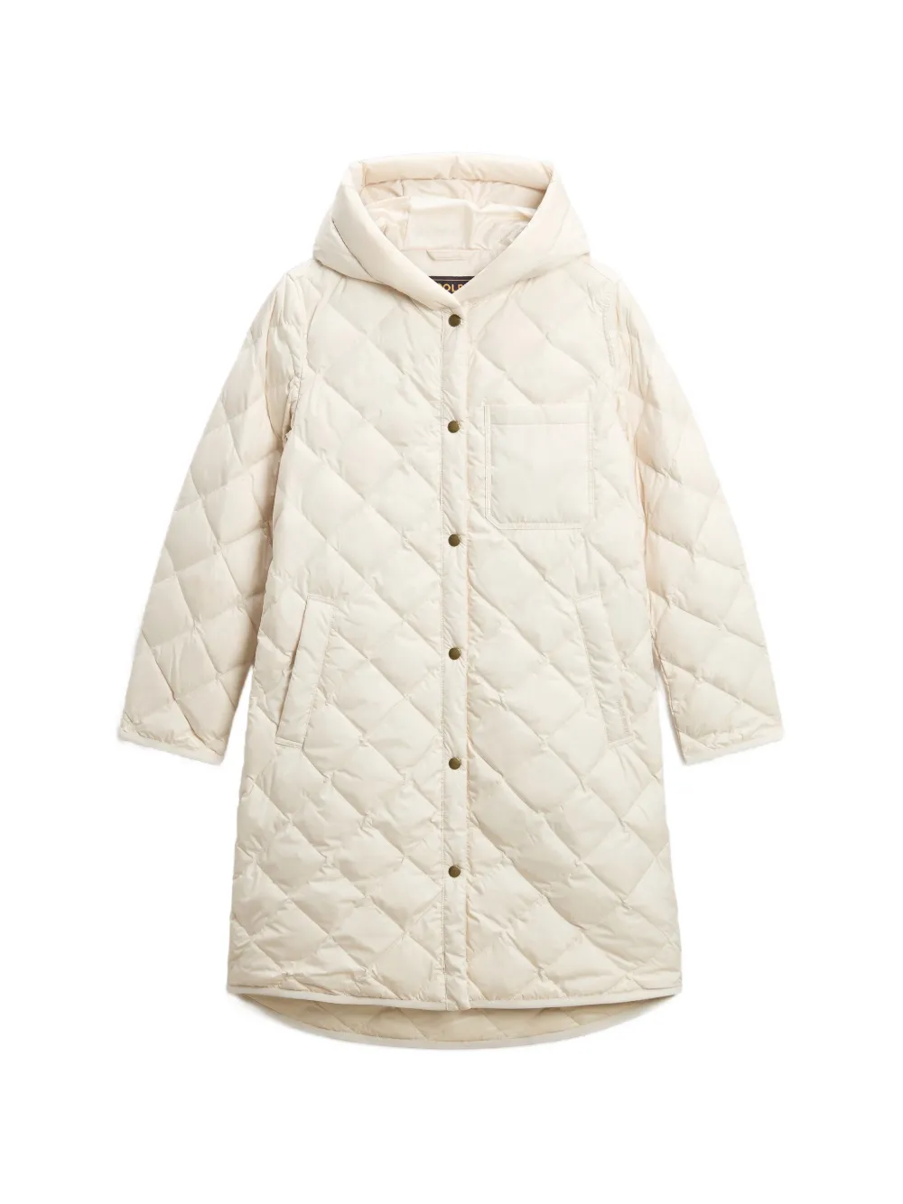Woolrich quilted hooded parka