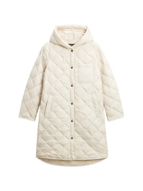 Woolrich quilted hooded parka