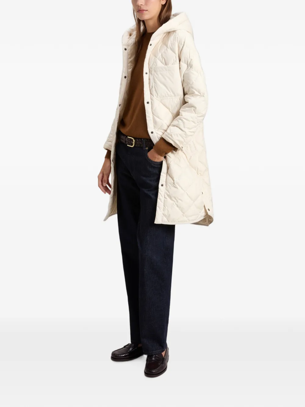 Woolrich Gewatteerde parka Beige