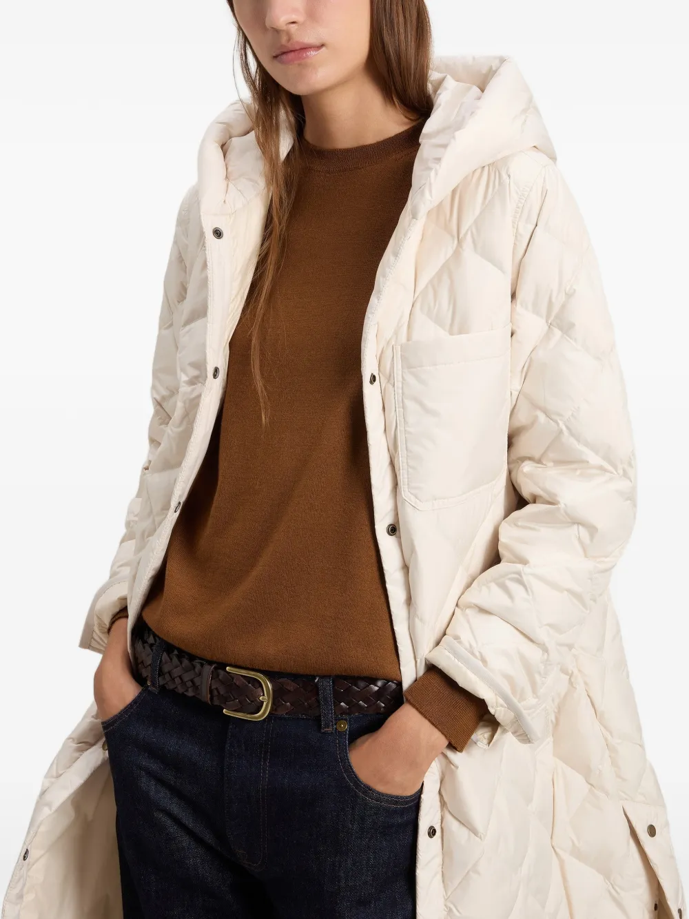 Woolrich Gewatteerde parka Beige
