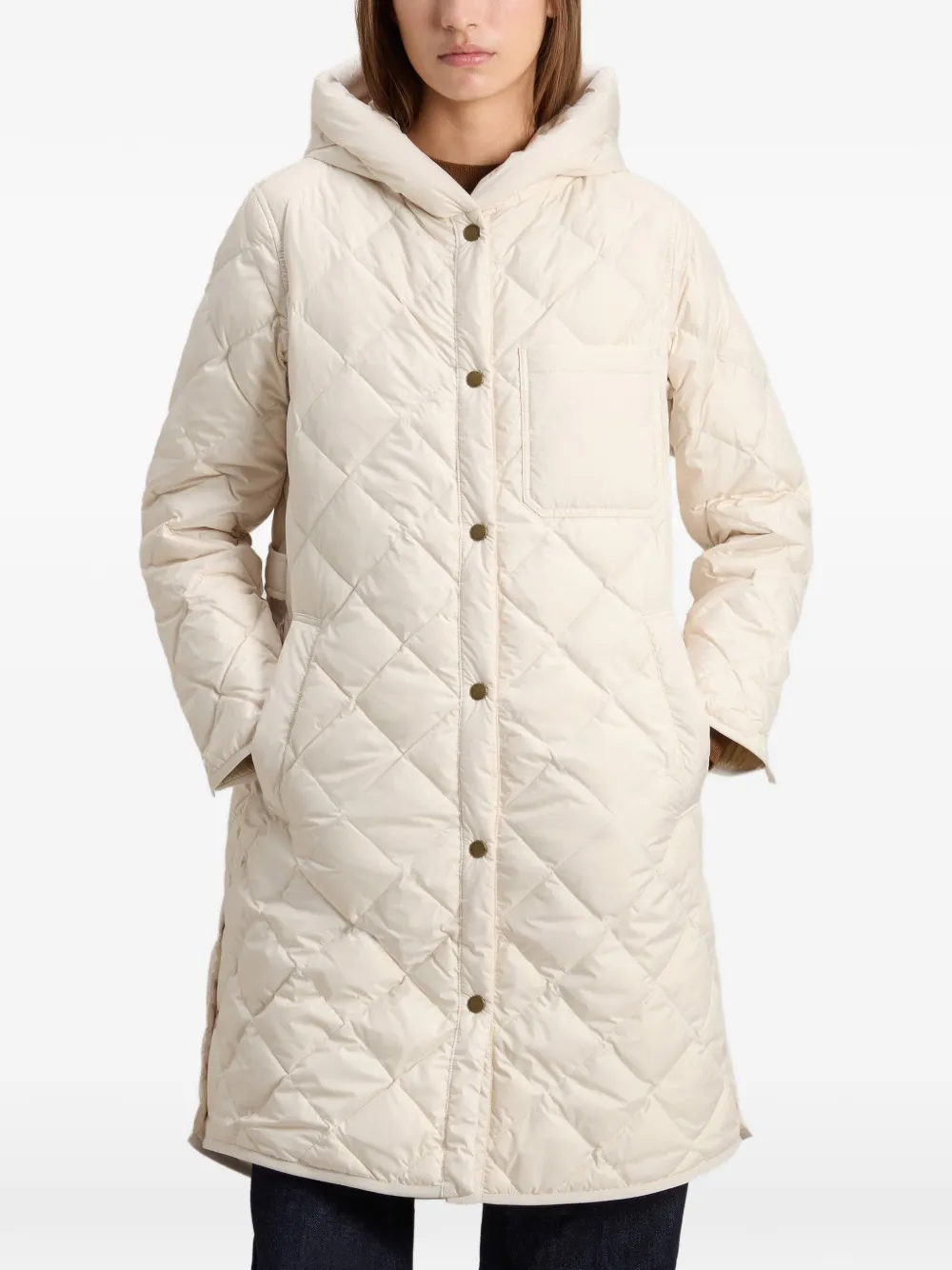 Woolrich Gewatteerde parka Beige