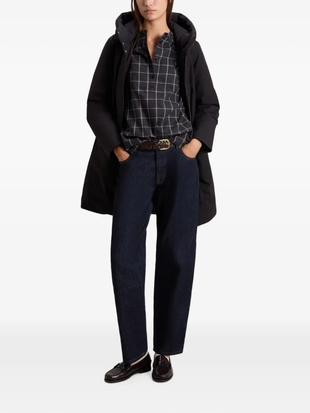 Woolrich Gewatteerde parka Zwart