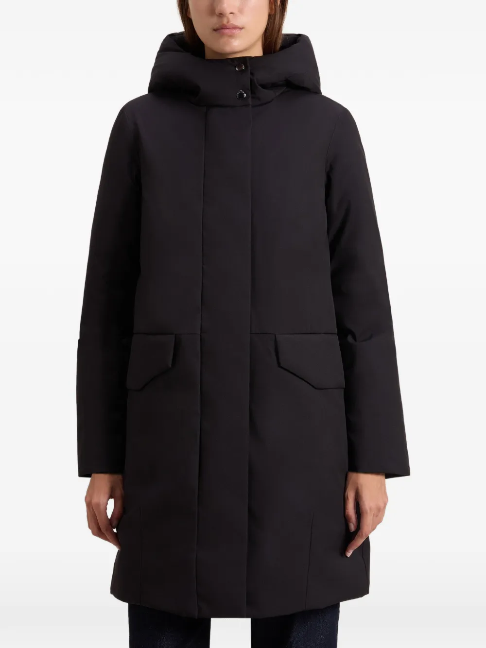 Woolrich Gewatteerde parka Zwart