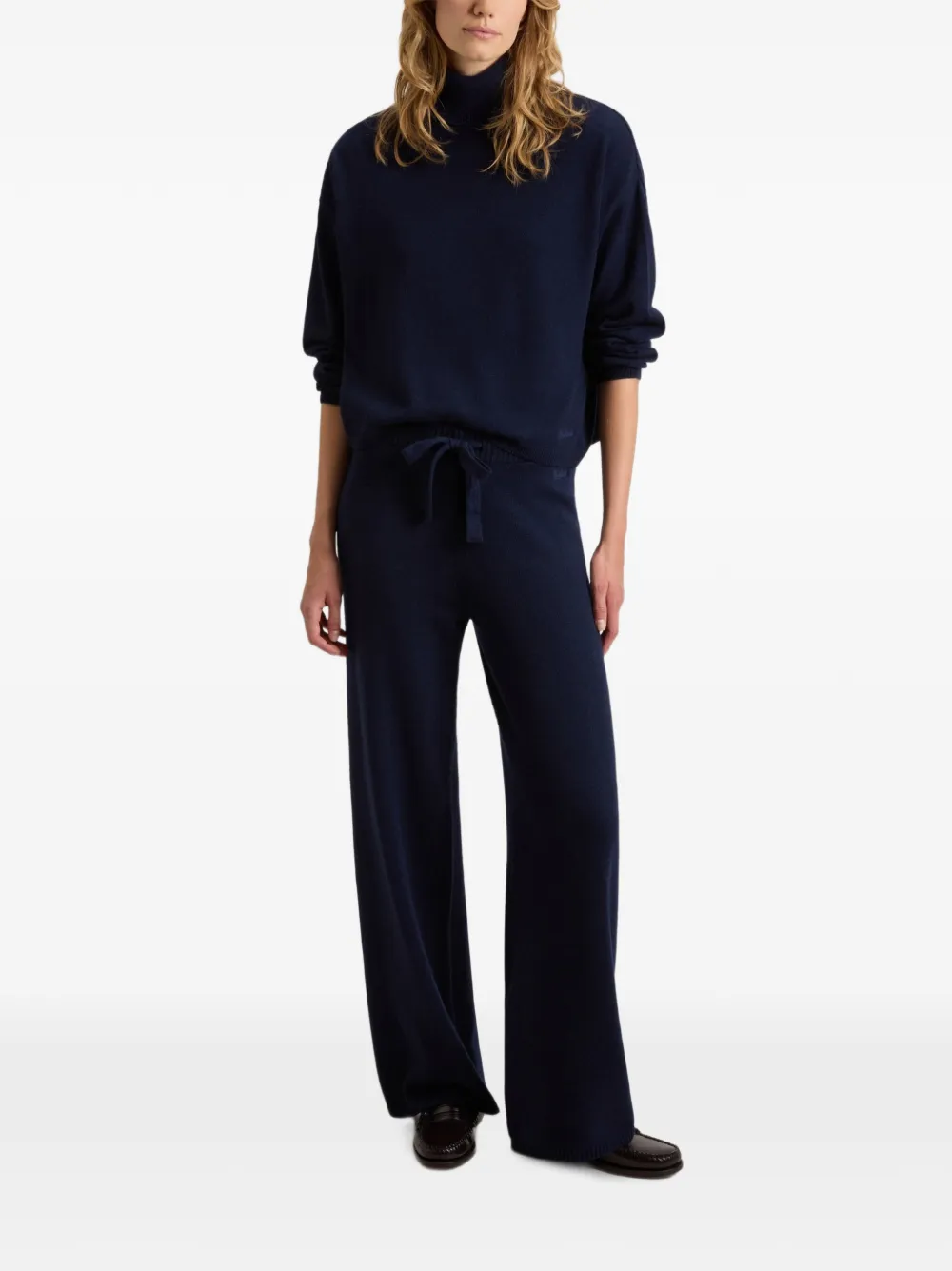 Woolrich Broek met trekkoordtaille Blauw
