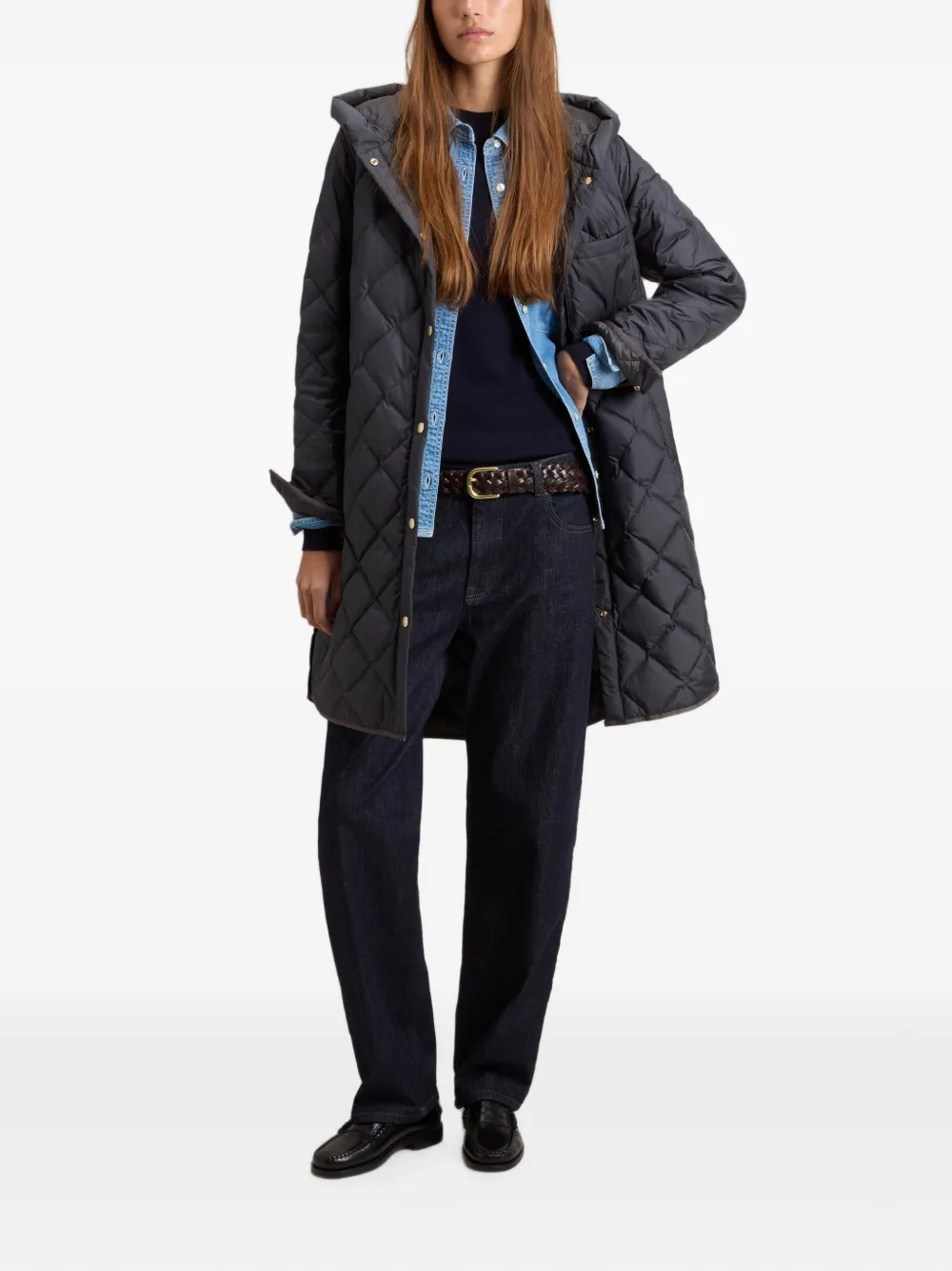 Woolrich Gewatteerde parka Grijs