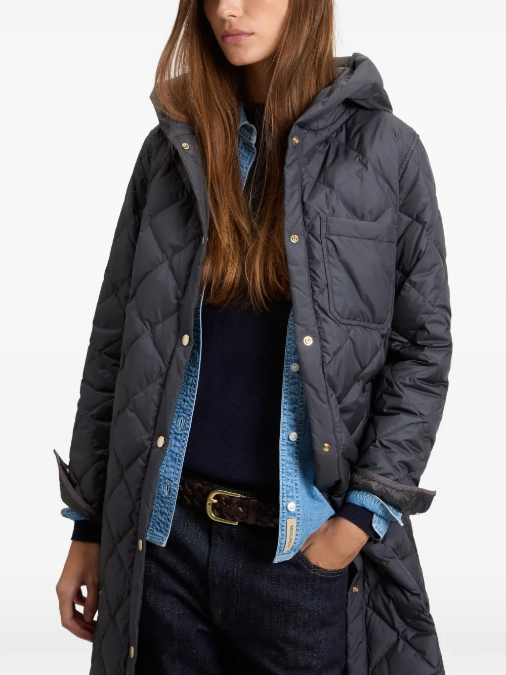 Woolrich Gewatteerde parka Grijs