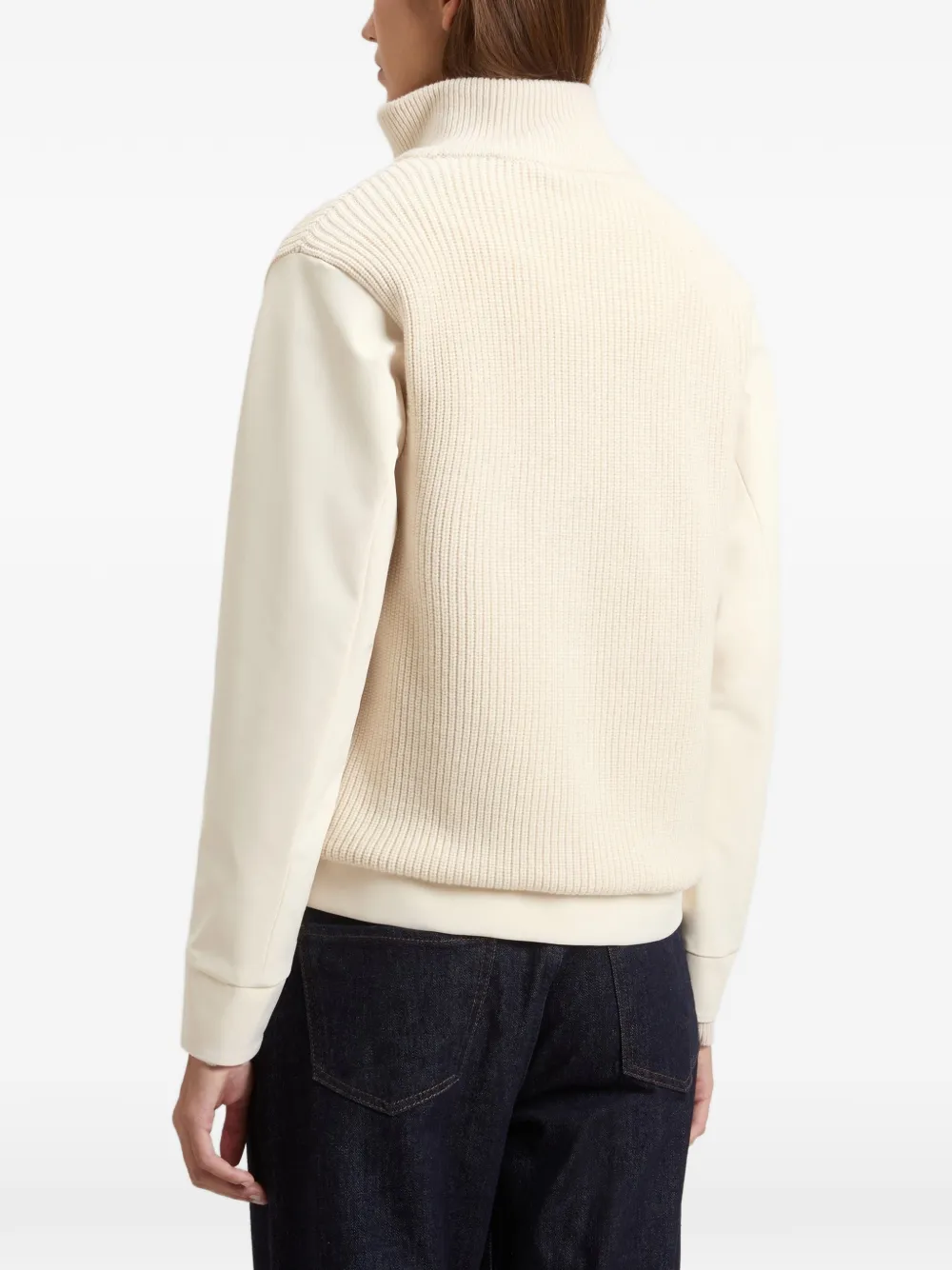 Woolrich Geribbeld bomberjack met lange mouwen Beige