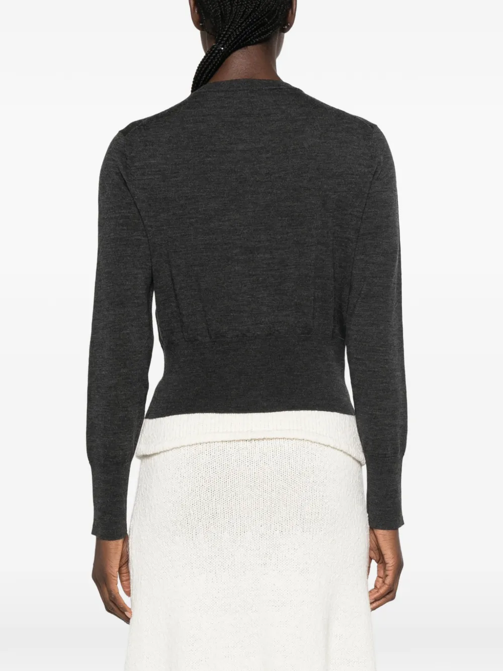 Le Petit Pulle Button-up vest Grijs