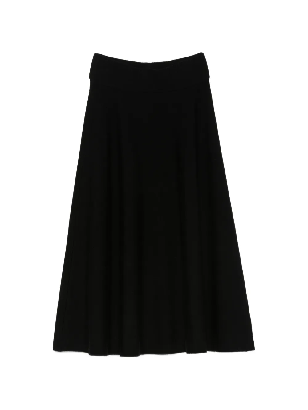 Le Petit Pulle ribbed-knit midi skirt