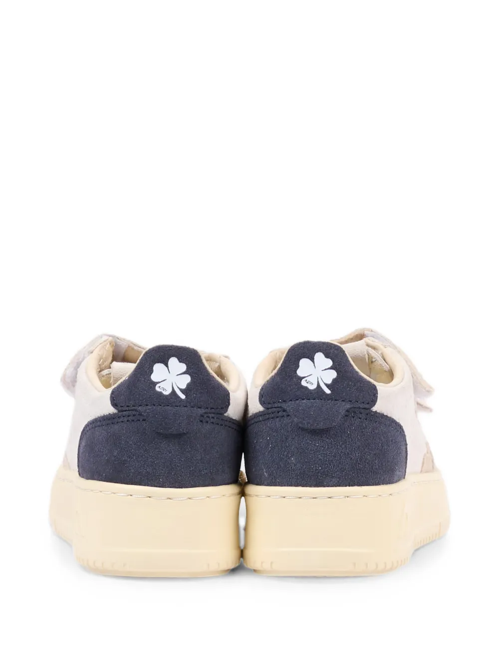 Autry Kids Medalist touch-strap sneakers Beige