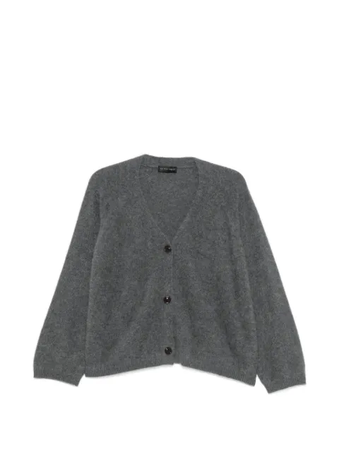 Le Petit Pulle cardigan med knapper og V-hals