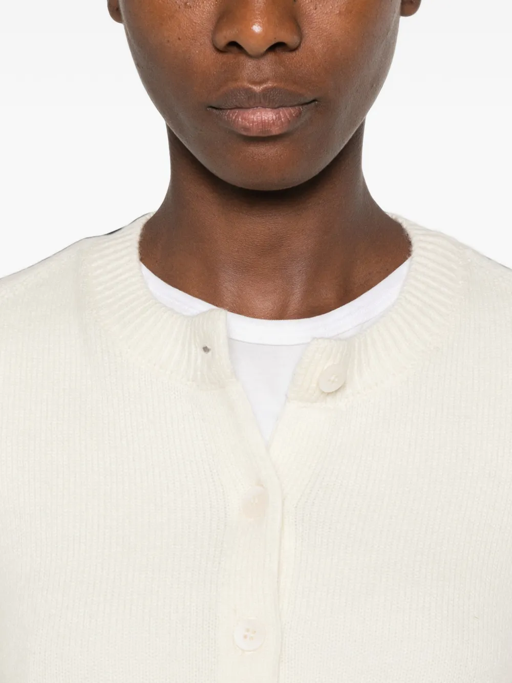 Le Petit Pulle Button-up vest Beige