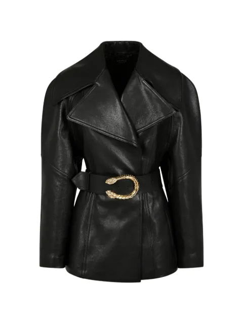Gucci leather jacket