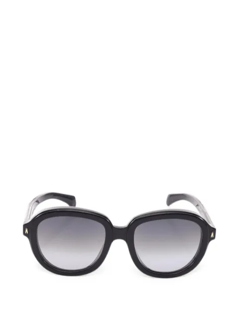 Moncler Vintage 2010s round-frame sunglasses
