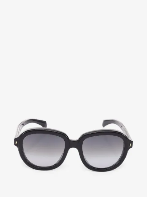 Moncler Vintage 2010s round-frame sunglasses