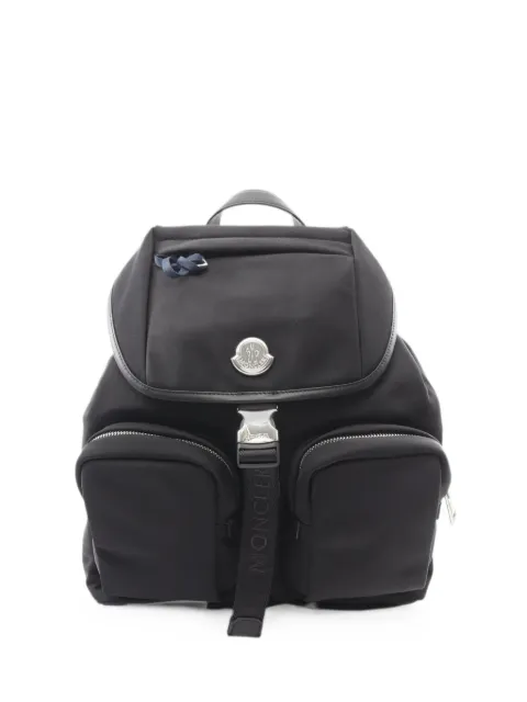 Moncler Vintage 2020s New Trick logo-plaque backpack