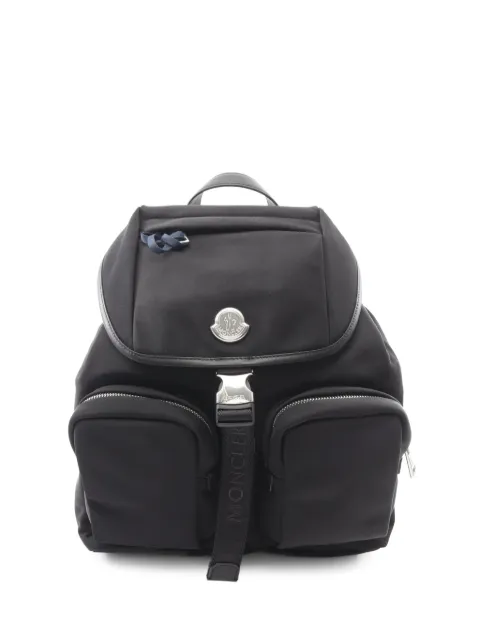 Moncler Vintage 2020s New Trick logo-plaque backpack