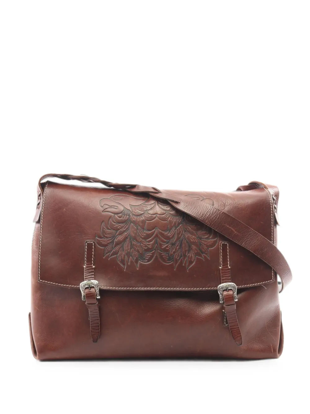 Valentino Garavani Pre-Owned 2000s Eagle shoulder bag - Marrone