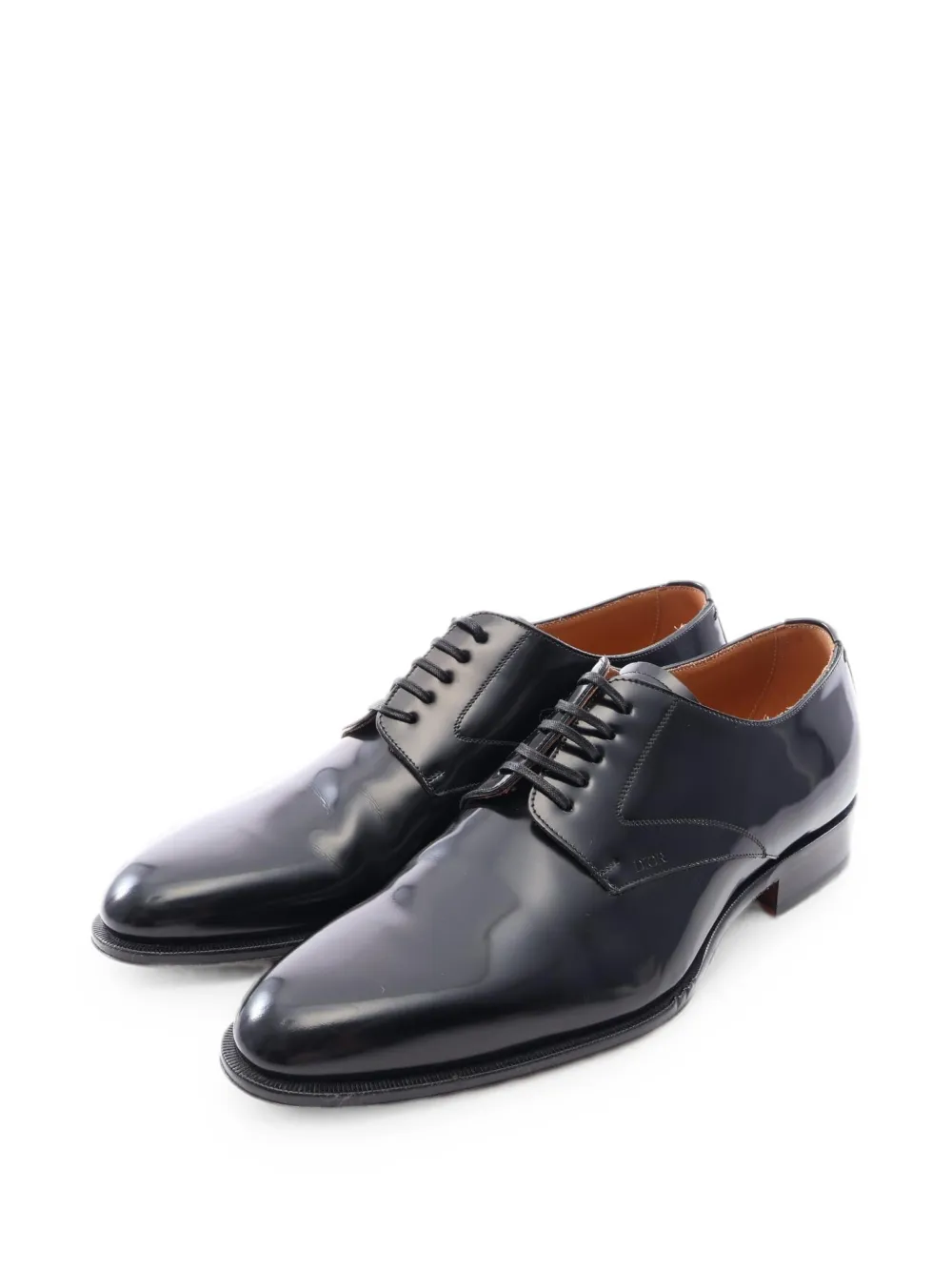 Christian Dior Pre-Owned 2010s lace-up leather shoes - Schwarz