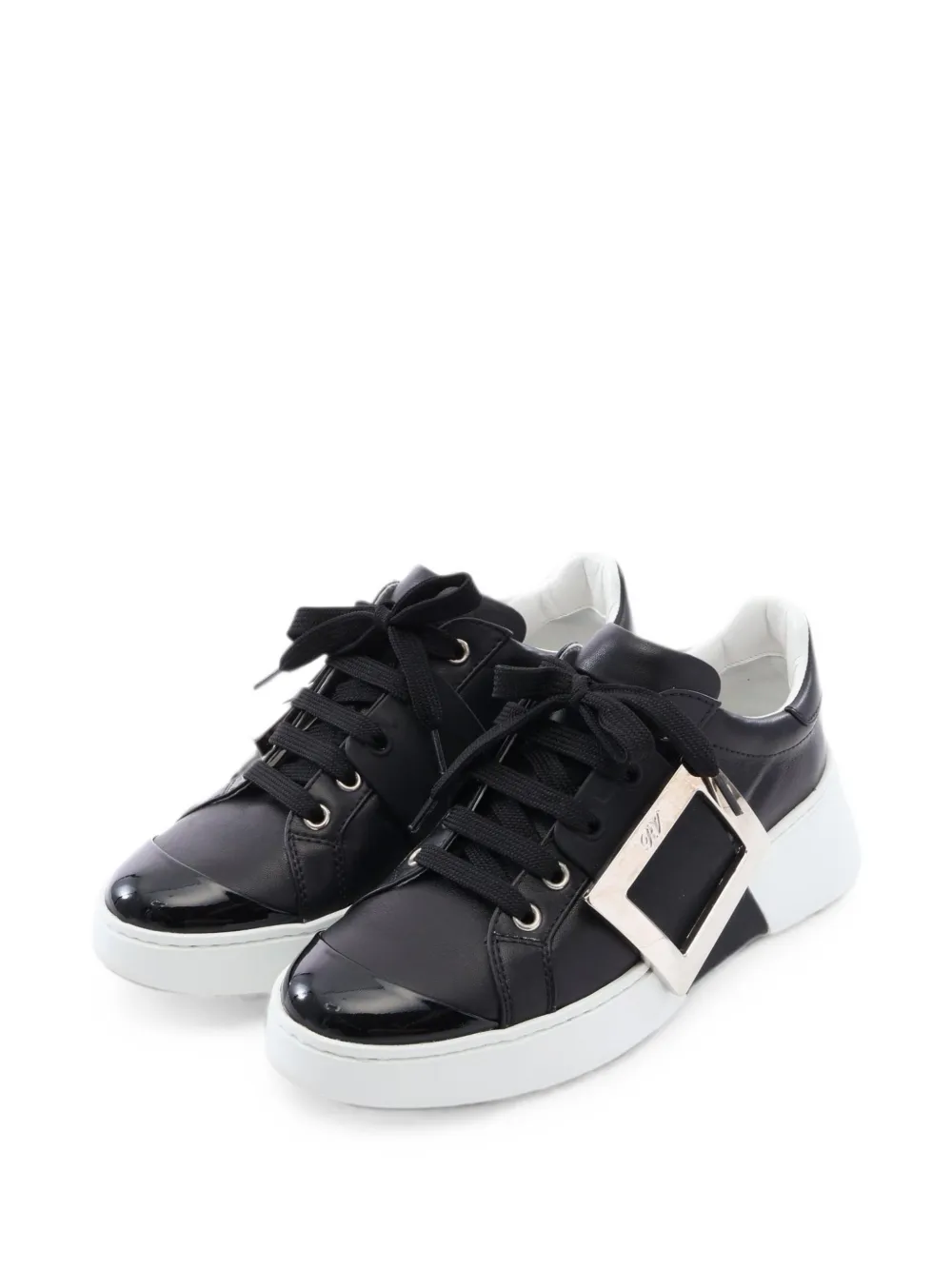 Roger Vivier Vintage 2010s Viv Skate low-top sneakers - Schwarz