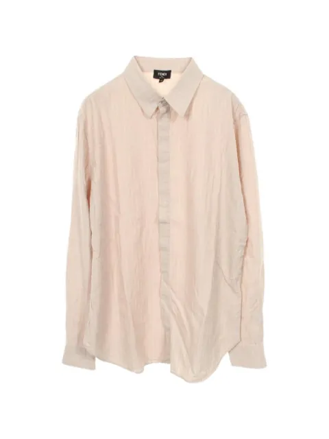 Fendi Pre-Owned 2000s Zucca patterned shirt