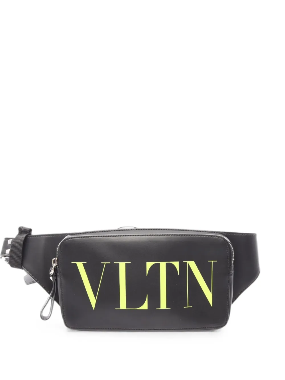 Valentino Garavani Pre-Owned 2010s VLTN logo-detail belt bag - Nero