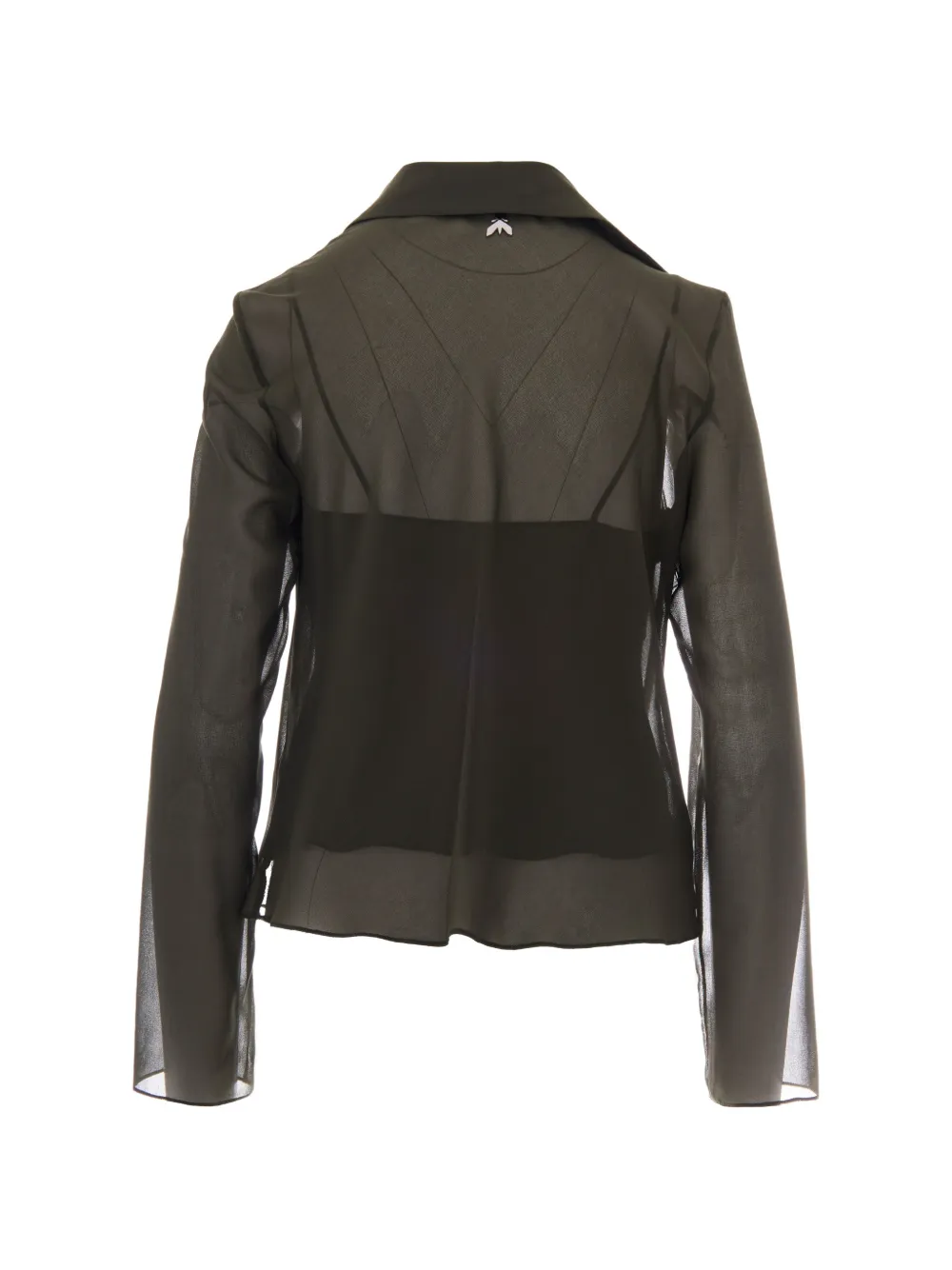 Patrizia Pepe Gedrapeerde top Groen