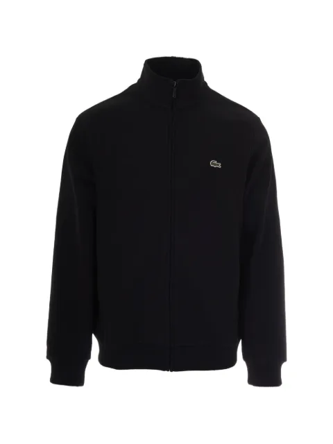 Lacoste chaqueta de tejido polar con cremallera