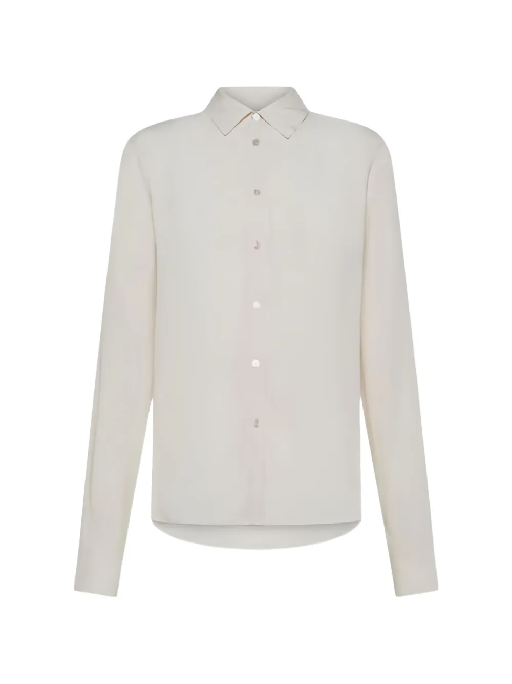 Seventy long-sleeve button-up shirt Beige