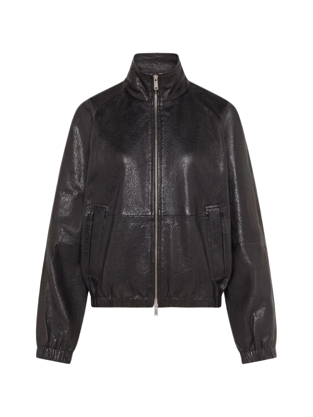 Seventy high-neck bomber jacket - Nero