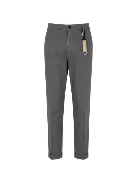 Manuel Ritz carabiner-detail turn-up trousers